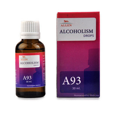 Allen A93 Alcoholism Drop - The Homoeopathy Store