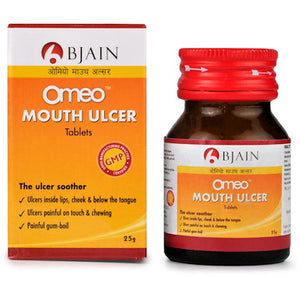 Omeo mouth ulcer tabs - The Homoeopathy Store