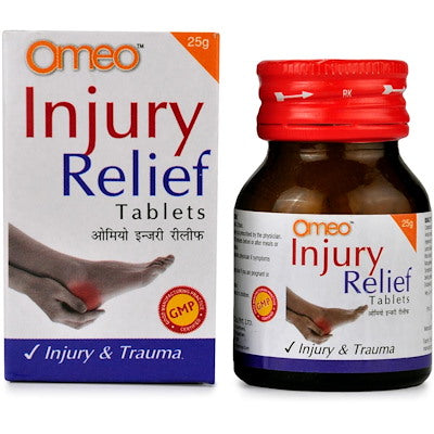 Omeo injury relief tabs - Bjain- The Homoeopathy Store