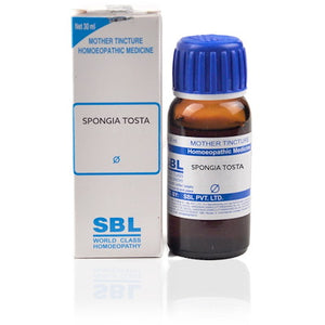 SBL Spongia tosta Q 30 ml - The Homoeopathy Store