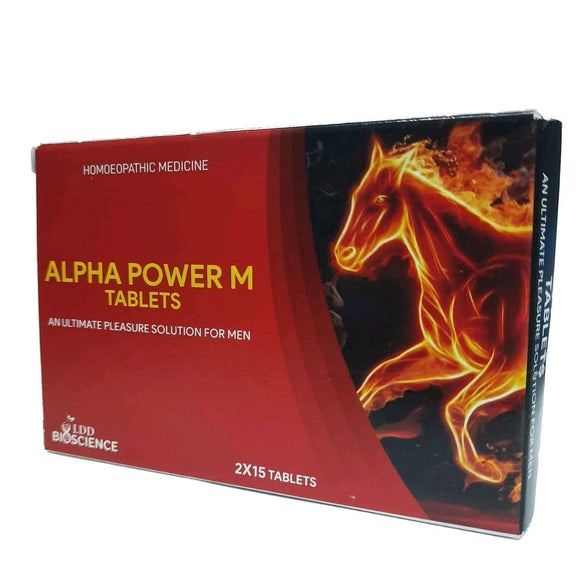 Alpha Power M tablets - The Homoeopathy Store