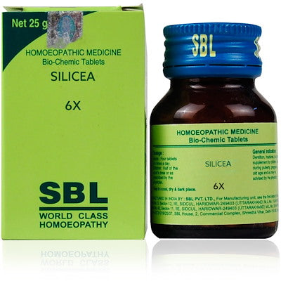 Silicea 6x SBL - The Homoeopathy Store
