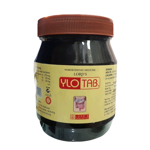 Lords Ylo Tab 330 grams (1000 tabs ) - The Homoeopathy Store