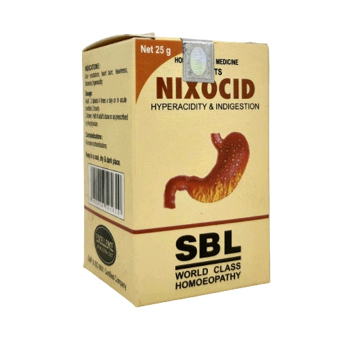 Nixocid Tablets SBL - The Homoeopathy Store