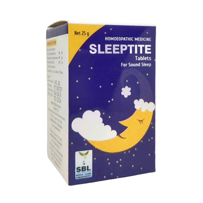 Sleeptite Tablets SBL - The Homoeopathy Store