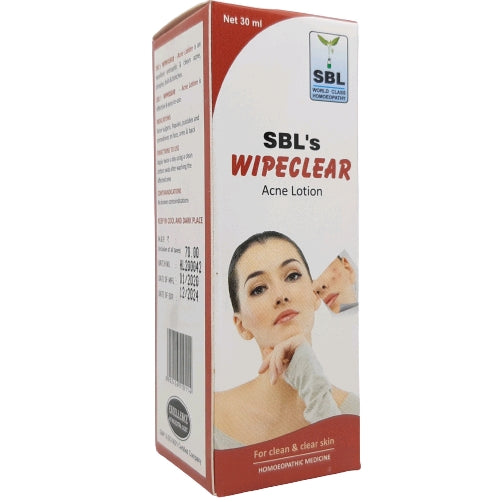 Wipeclear Acne Lotion SBL - The Homoeopathy Store