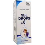 SBL Drops No.8 Allergic Rhinitis - The Homoeopathy Store
