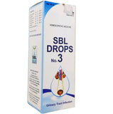 SBL Drops No.3 UTI - The Homoeopathy Store