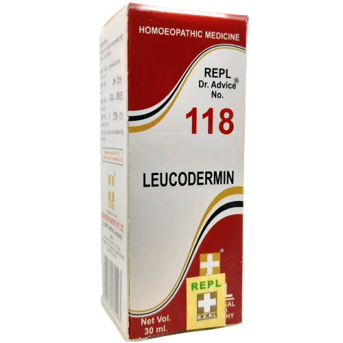 REPL Dr.Advice No. 118 LEUCODERMIN - REPL- The Homoeopathy Store