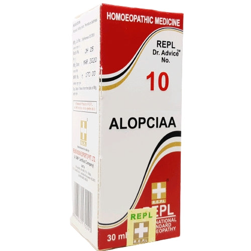 REPL Dr.Advice No.10 ALOPCIAA - REPL- The Homoeopathy Store