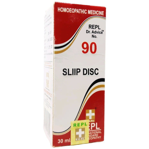 REPL Dr.Advice No. 90 SLIIP DISC - REPL- The Homoeopathy Store