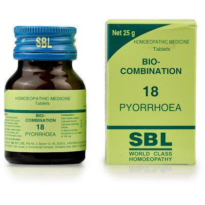 Bio Combination No 18 SBL - The Homoeopathy Store