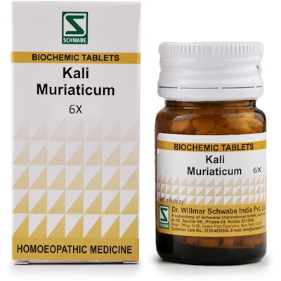 Kali Mur 6X Schwabe - Dr. Willmar Schwabe India- The Homoeopathy Store