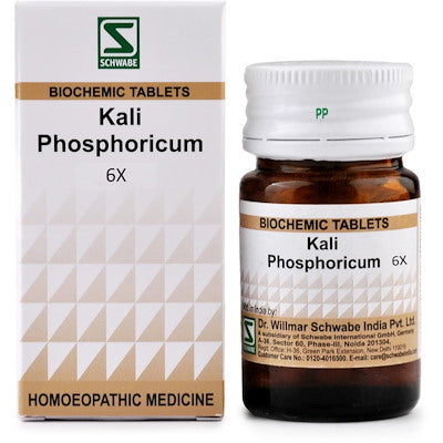 Kali Phos 6X Schwabe - Dr. Willmar Schwabe India- The Homoeopathy Store