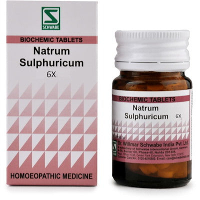 Natrum sulph 6X Schwabe - The Homoeopathy Store