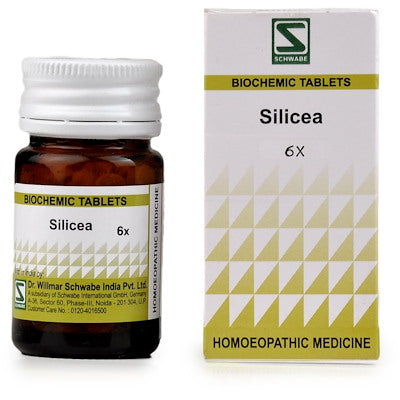 Silicea 6X WSI - Dr. Willmar Schwabe India- The Homoeopathy Store