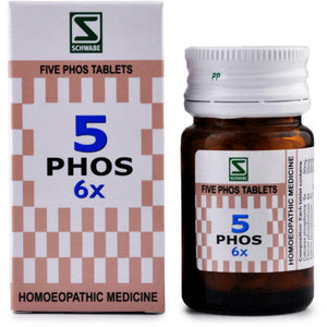 Five phos 6x Dr.Willmar Schwabe - The Homoeopathy Store