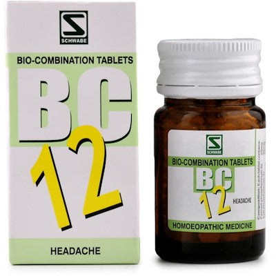 Bio Combination 12 Schwabe - Dr. Willmar Schwabe India- The Homoeopathy Store