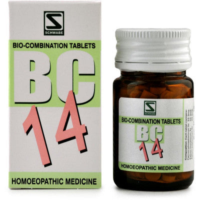 Bio Combination 14 Schwabe - Dr. Willmar Schwabe India- The Homoeopathy Store