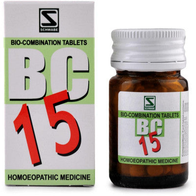 Bio Combination 15 Schwabe - Dr. Willmar Schwabe India- The Homoeopathy Store