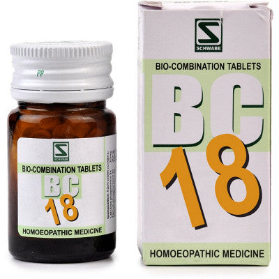 Bio Combination No 18 Schwabe India - Dr. Willmar Schwabe India- The Homoeopathy Store