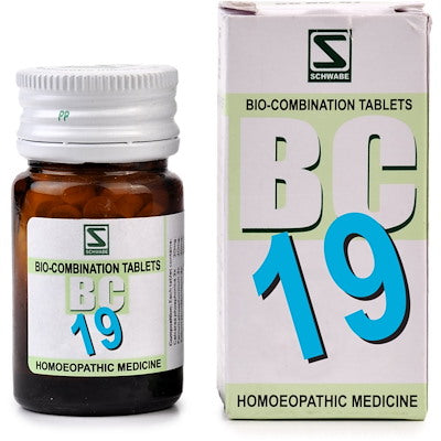 Bio Combination 19 schawbe India - Dr. Willmar Schwabe India- The Homoeopathy Store