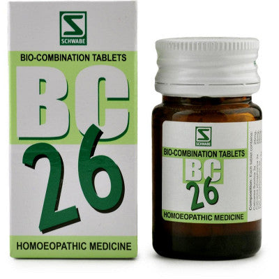 Bio Combination 26 Schwabe India - Dr. Willmar Schwabe India- The Homoeopathy Store