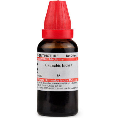 Cannabis Indica Q Schwabe 30ml - The Homoeopathy Store