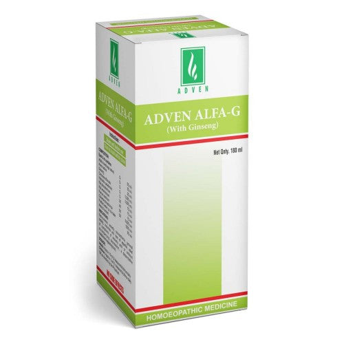 Adven Alfa-G Syrup 180 ml - The Homoeopathy Store
