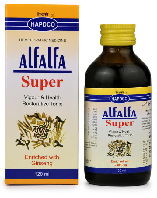 ALFALFA SUPER SYRUP HAPDCO - HAPDCO- The Homoeopathy Store