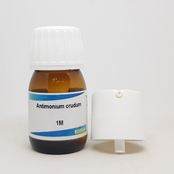 Antimonium crudum 1M Boiron 20 ml - The Homoeopathy Store