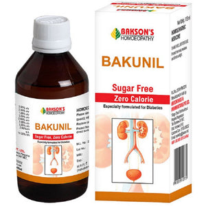Bakunil Syrup SF Bakson - The Homoeopathy Store