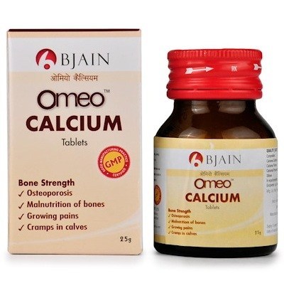 Omeo calcium tabs - Bjain- The Homoeopathy Store