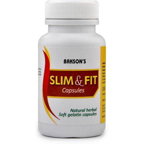 Slim & Fit Capsules Bakson - The Homoeopathy Store