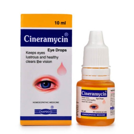 Cineramycin Eye Drops HAPDCO - HAPDCO- The Homoeopathy Store