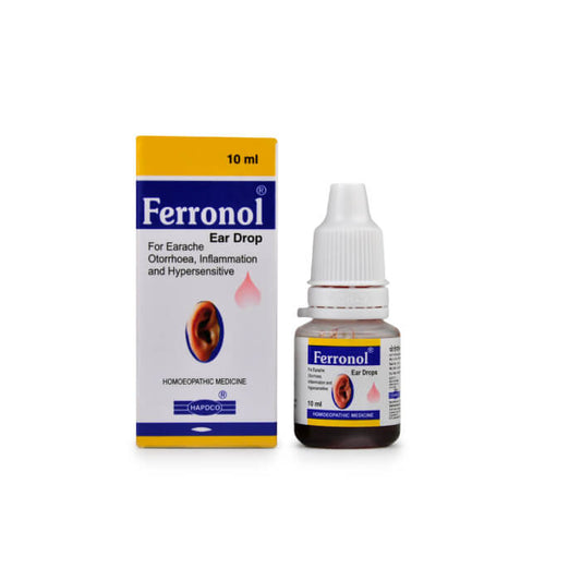 Ferronol Ear Drops HAPDCO - HAPDCO- The Homoeopathy Store