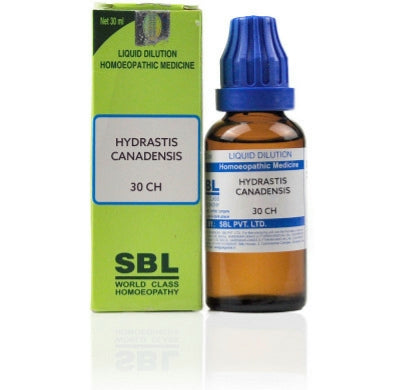 Hydrastis canadensis 30CH 30 ml SBL - SBL- The Homoeopathy Store