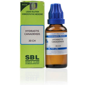 Hydrastis canadensis 30CH 30 ml SBL - The Homoeopathy Store