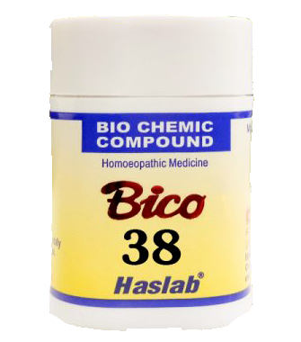 Bio Combination no. 38 - HSL Haslab- The Homoeopathy Store