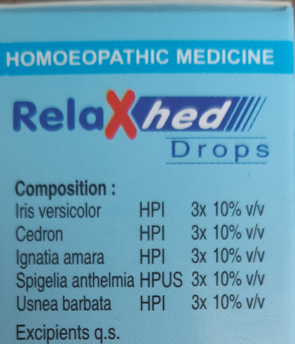 Relaxhed Drops SBL - SBL- The Homoeopathy Store