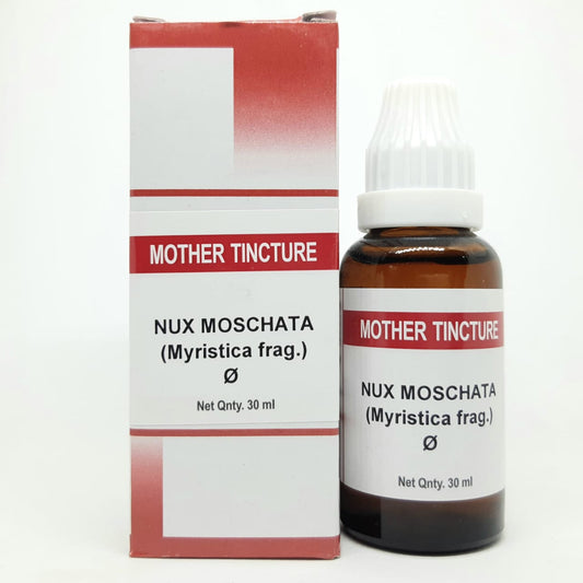 Nux Moschata Q 30 ml Bakson - Bakson- The Homoeopathy Store