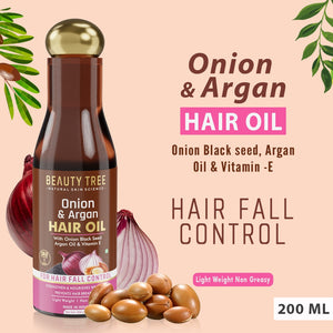 Onion & Argan Hair Oil - The Homoeopathy Store