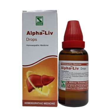 Alpha Liv Drops Schwabe - Dr. Willmar Schwabe India- The Homoeopathy Store