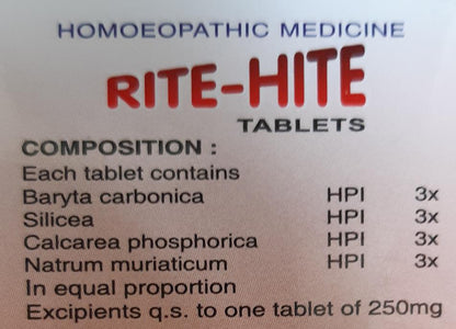 Rite-Hite tabs - SBL- The Homoeopathy Store