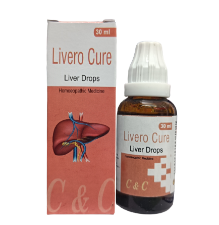 Livero Cure Drops Cure & Care - Cure & Care Laboratory- The Homoeopathy Store