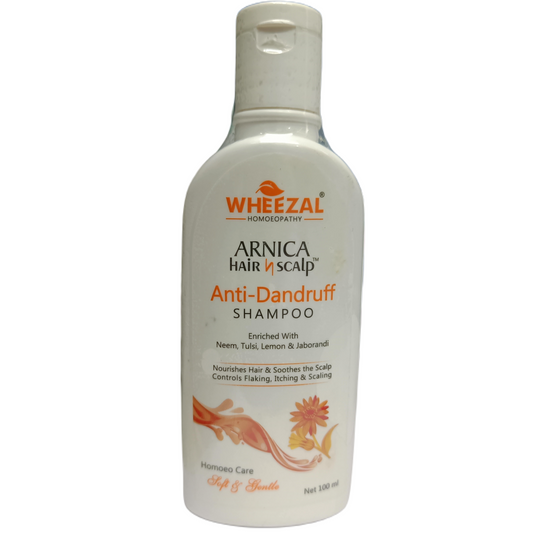 Wheezal Arnica Hair & Scalp Anti Dandruff Shampoo - Wheezal- The Homoeopathy Store