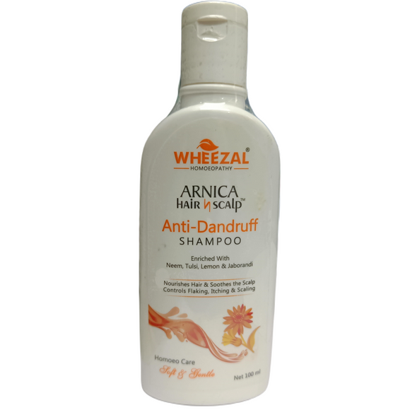 Wheezal Arnica Hair & Scalp Anti Dandruff Shampoo - The Homoeopathy Store
