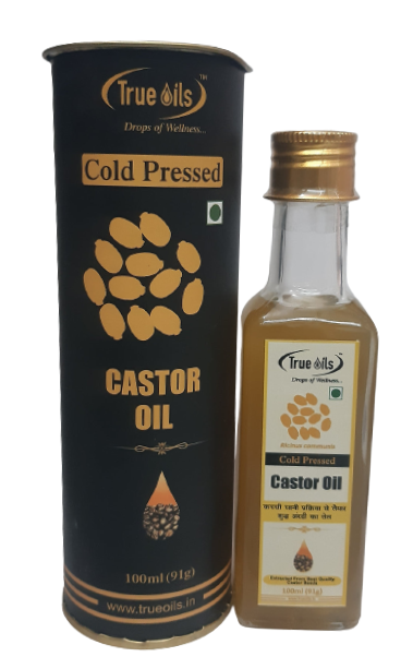 True Oils Castor Oil 100ml - True Oils- The Homoeopathy Store