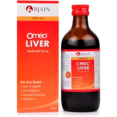 Omeo liver syrup 200 ml - The Homoeopathy Store