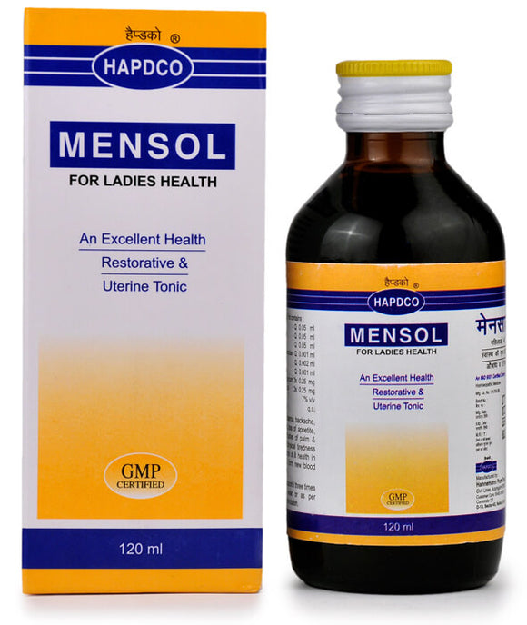 MENSOL SYRUP HAPDCO - The Homoeopathy Store